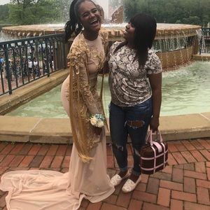 Elegant Custom Made Dress (2019); ONLY WORN ONCE